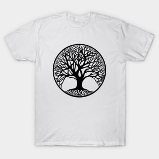 Outline Tree Of Life T-Shirt